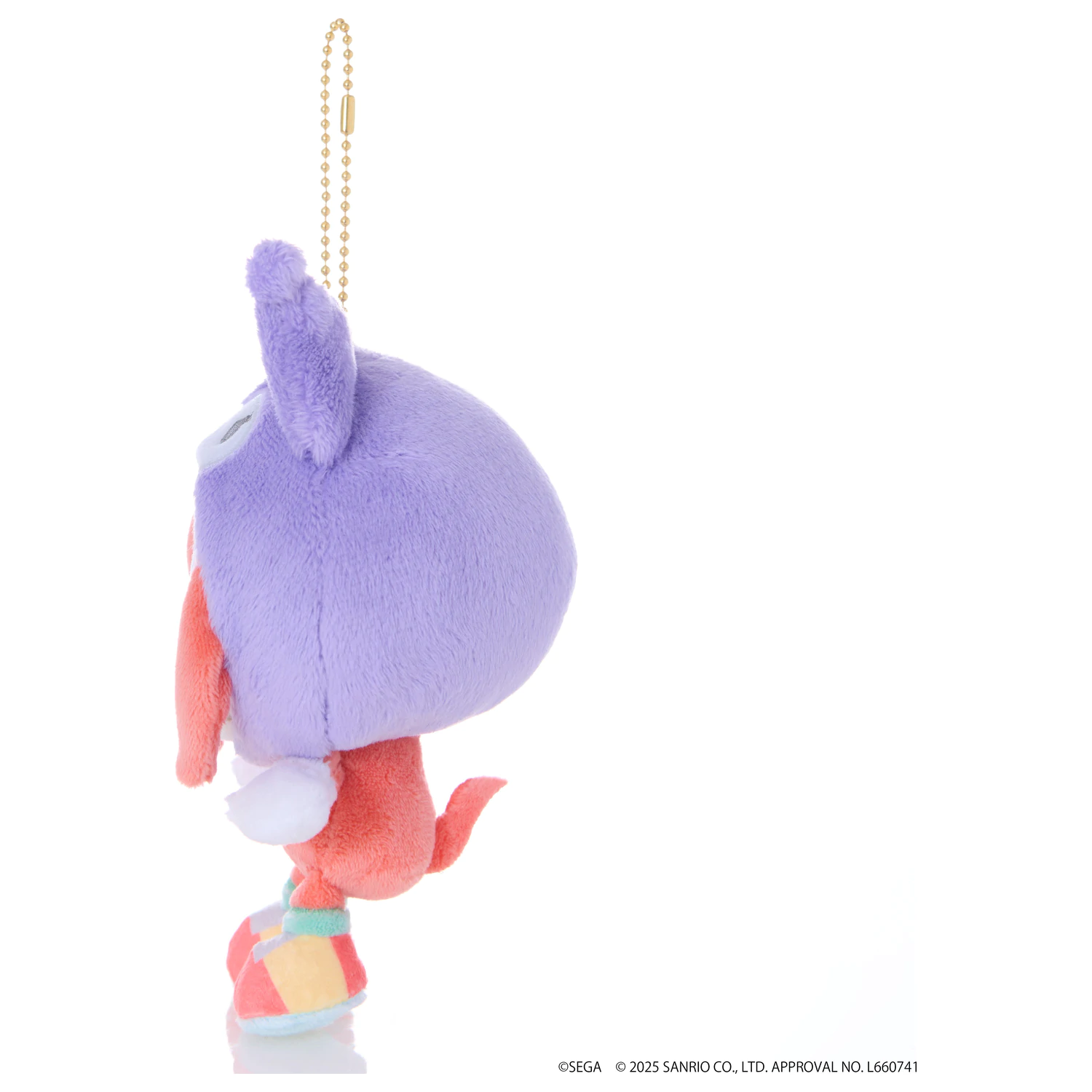 SONIC & FRIENDS X SANRIO Knuckles x Kuromi Maskotka Pluszowa 8cm zdjęcie produktu