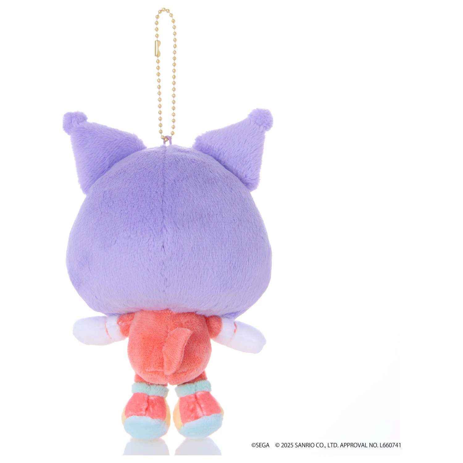 SONIC & FRIENDS X SANRIO Knuckles x Kuromi Maskotka Pluszowa 8cm zdjęcie produktu