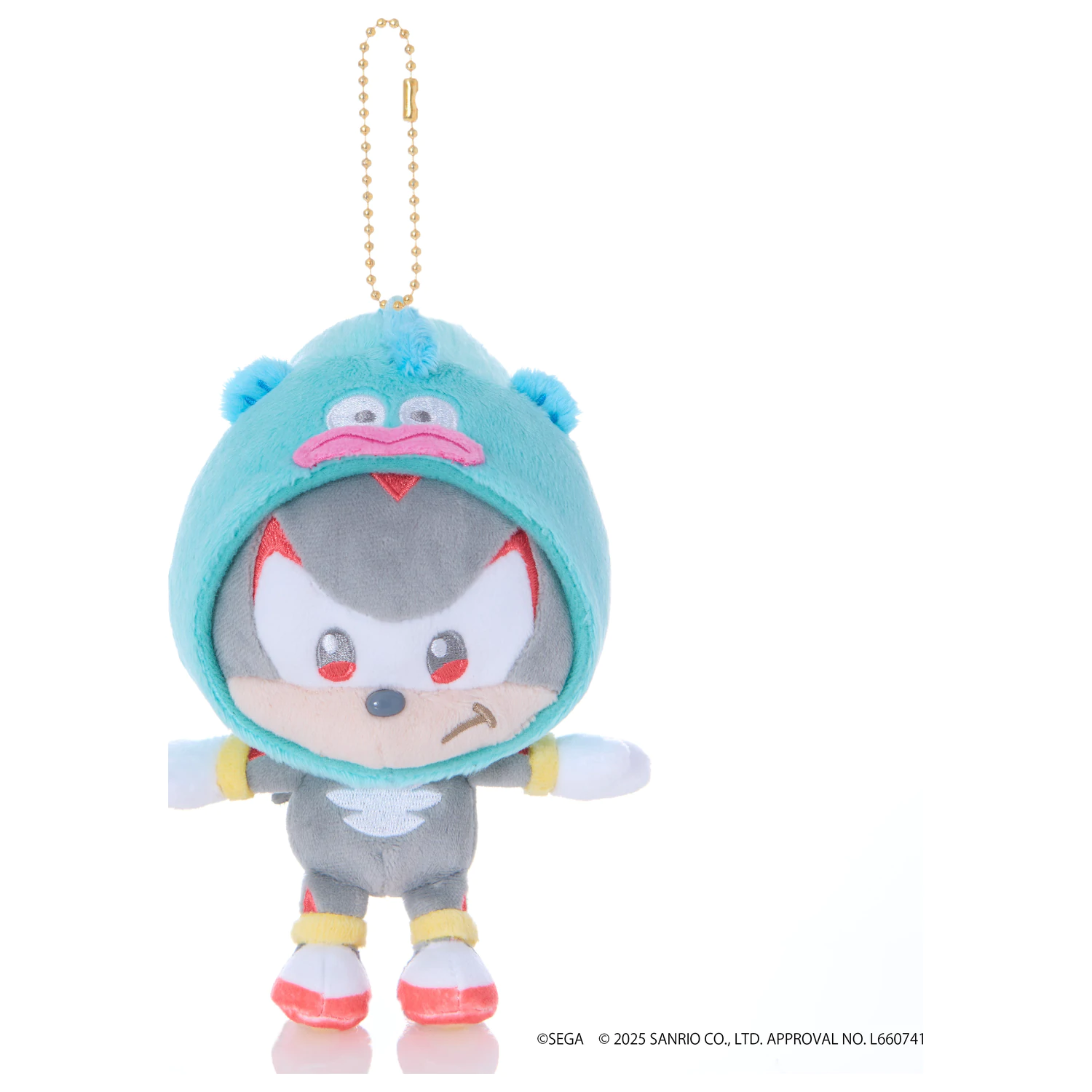 Sonic & Friends X Sanrio Shadow X Hangyodon Maskotka Pluszowa 8cm zdjęcie produktu