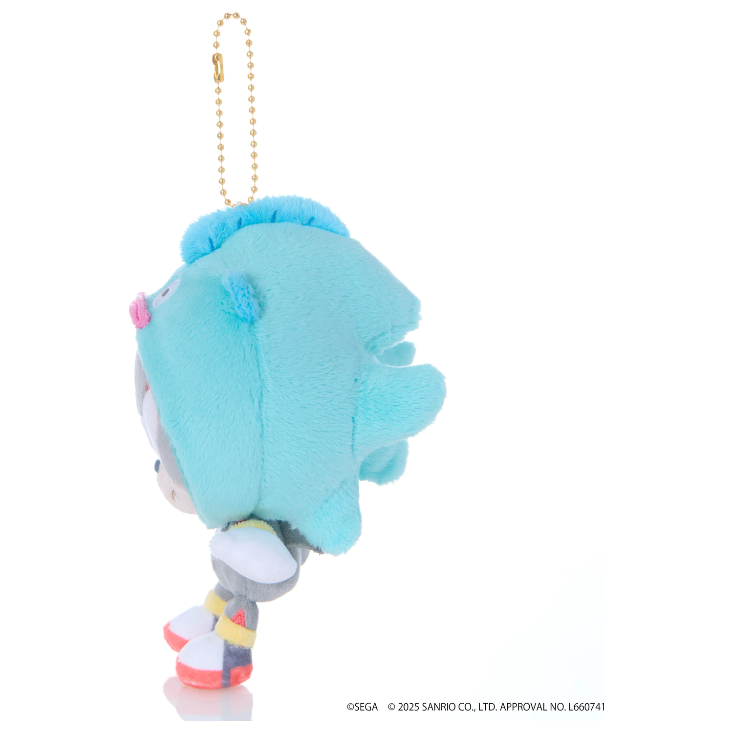 Sonic & Friends X Sanrio Shadow X Hangyodon Maskotka Pluszowa 8cm zdjęcie produktu