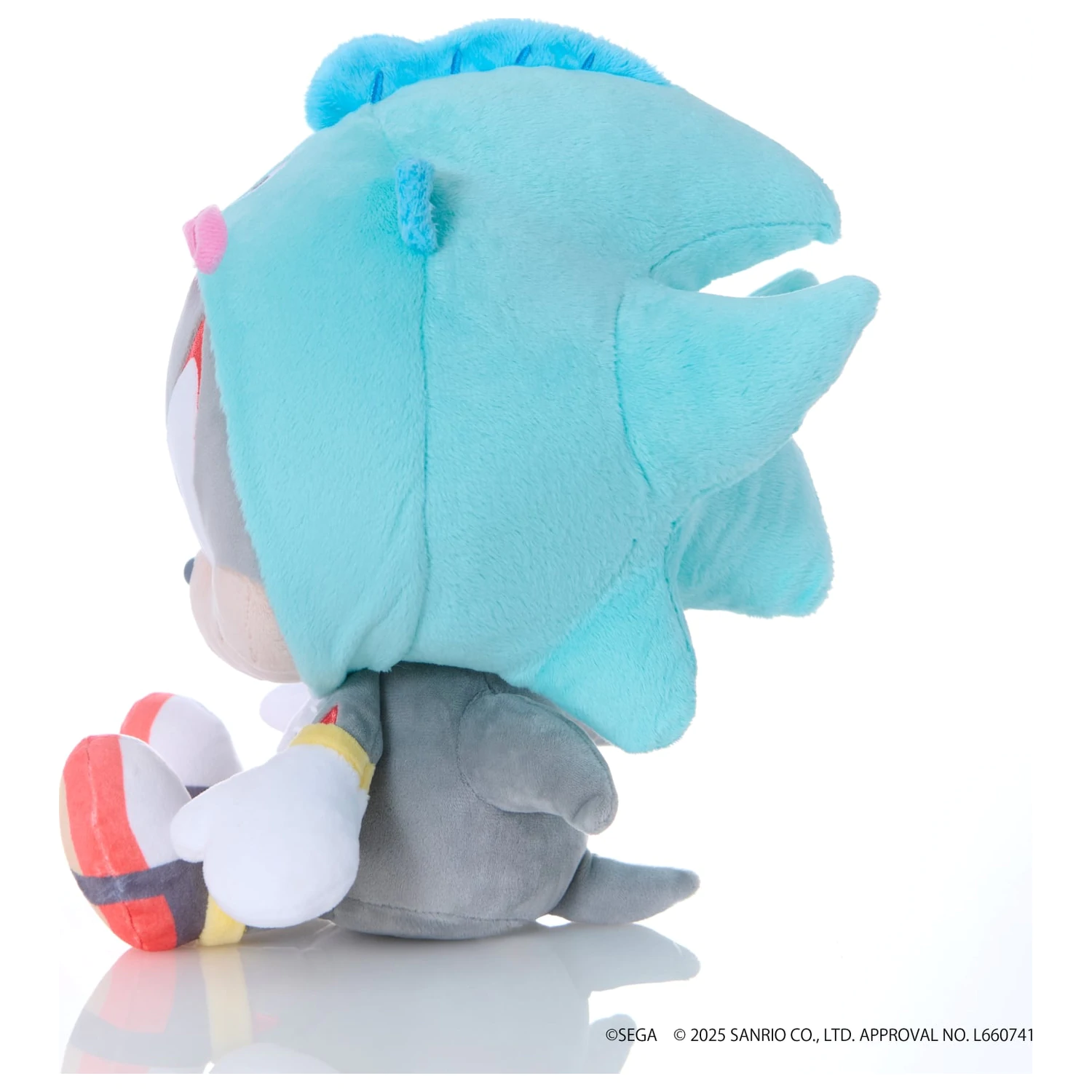 Sonic & Friends x Sanrio Shadow x Hangyodon Pluszowa zabawka 24cm zdjęcie produktu