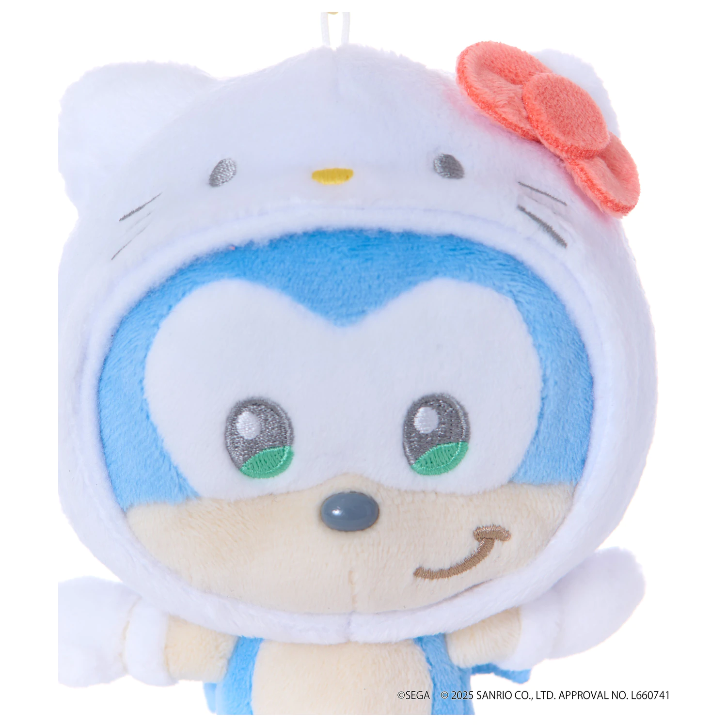 SONIC & FRIENDS x SANRIO Sonic x Hello Kitty Maskotka Pluszowa 8cm zdjęcie produktu