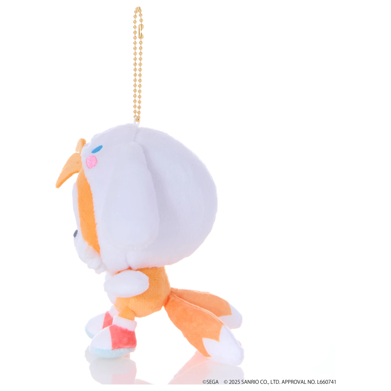 SONIC & FRIENDS x SANRIO Tails x Cinnamoroll Maskotka pluszowa 8 cm zdjęcie produktu