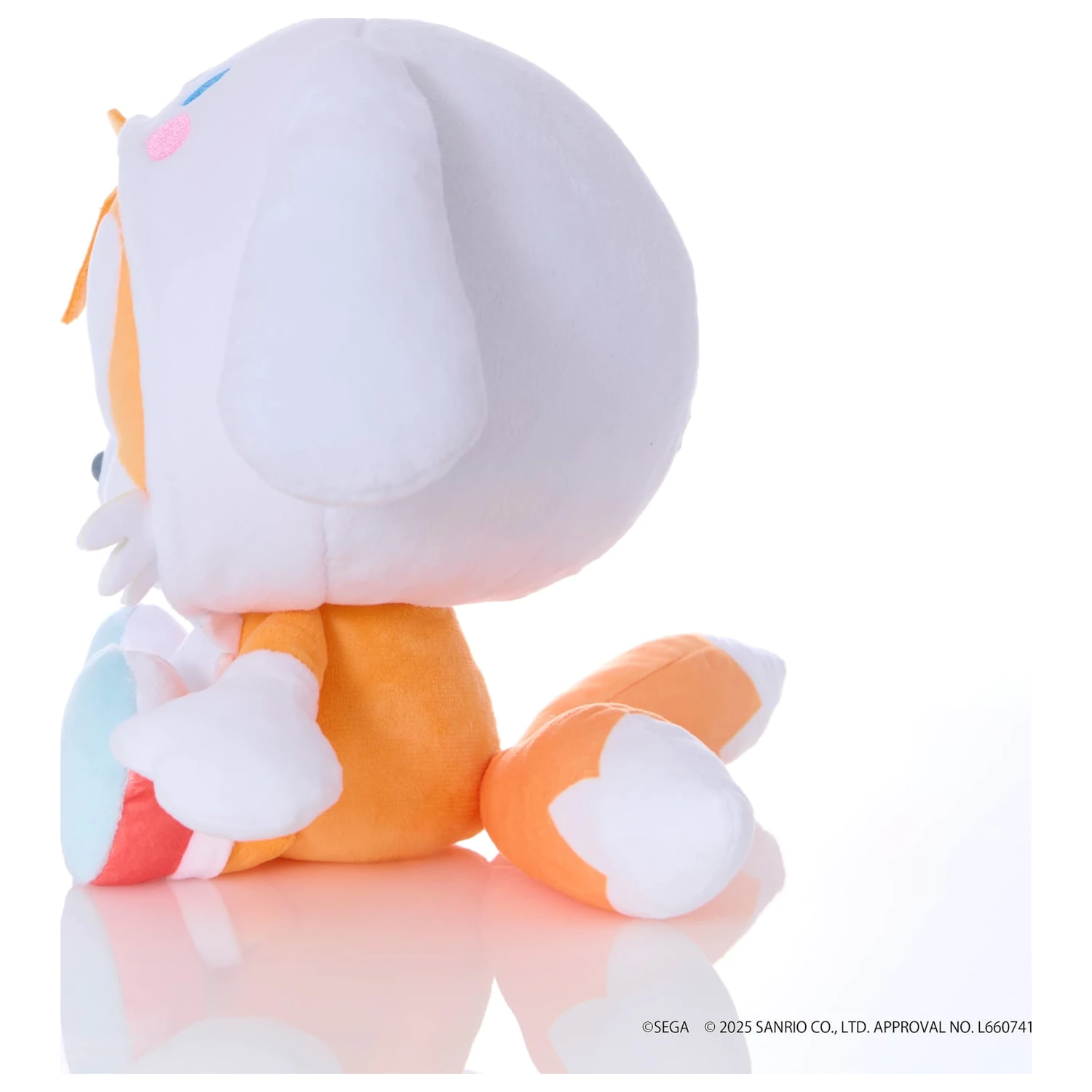 Sonic & Friends x Sanrio Tails x Cinnamoroll pluszowa zabawka 24cm zdjęcie produktu