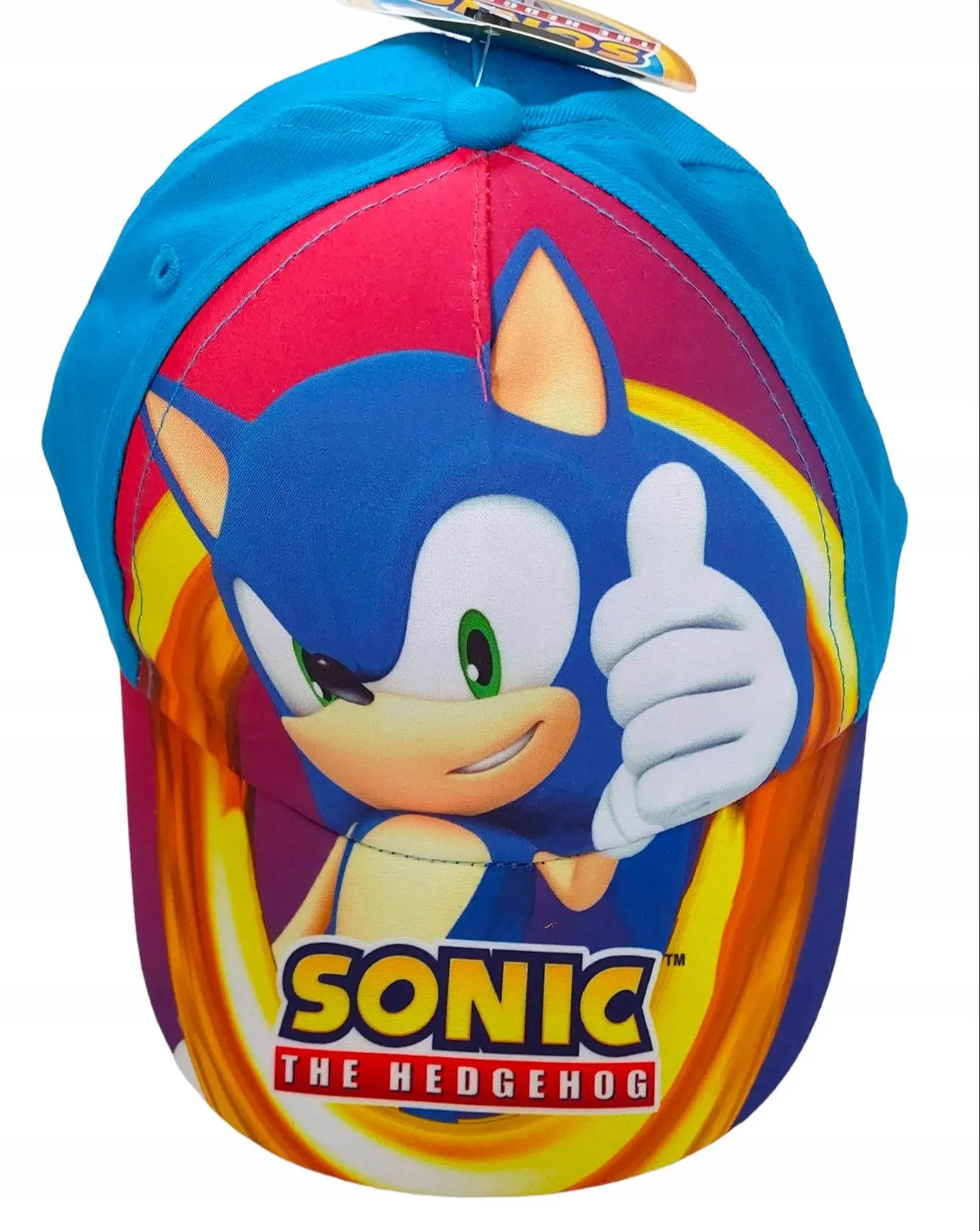 Sonic Blue dziecięca czapka bejsbolówka zdjęcie produktu