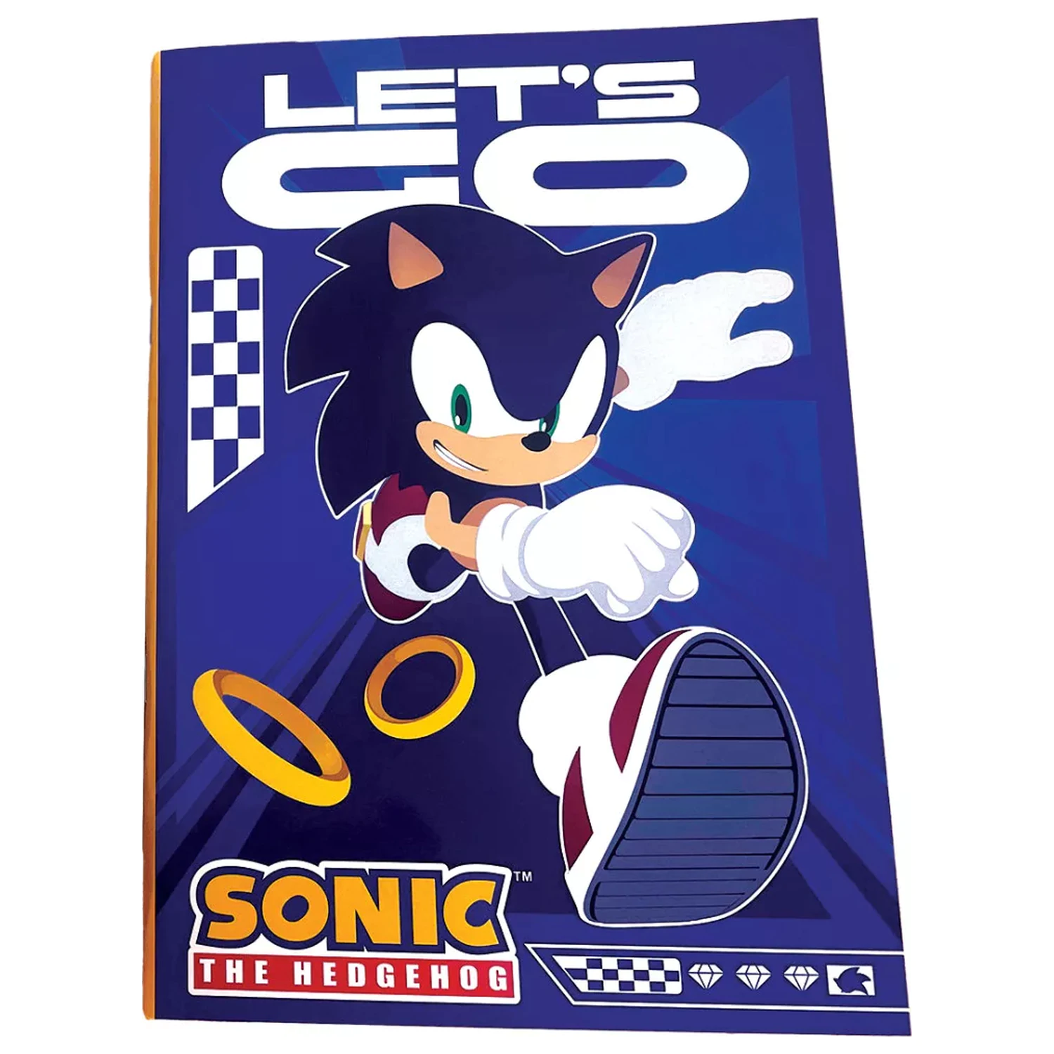 Sonic Let's Go B/5 Zeszyt w linie, 40 stron zdjęcie produktu