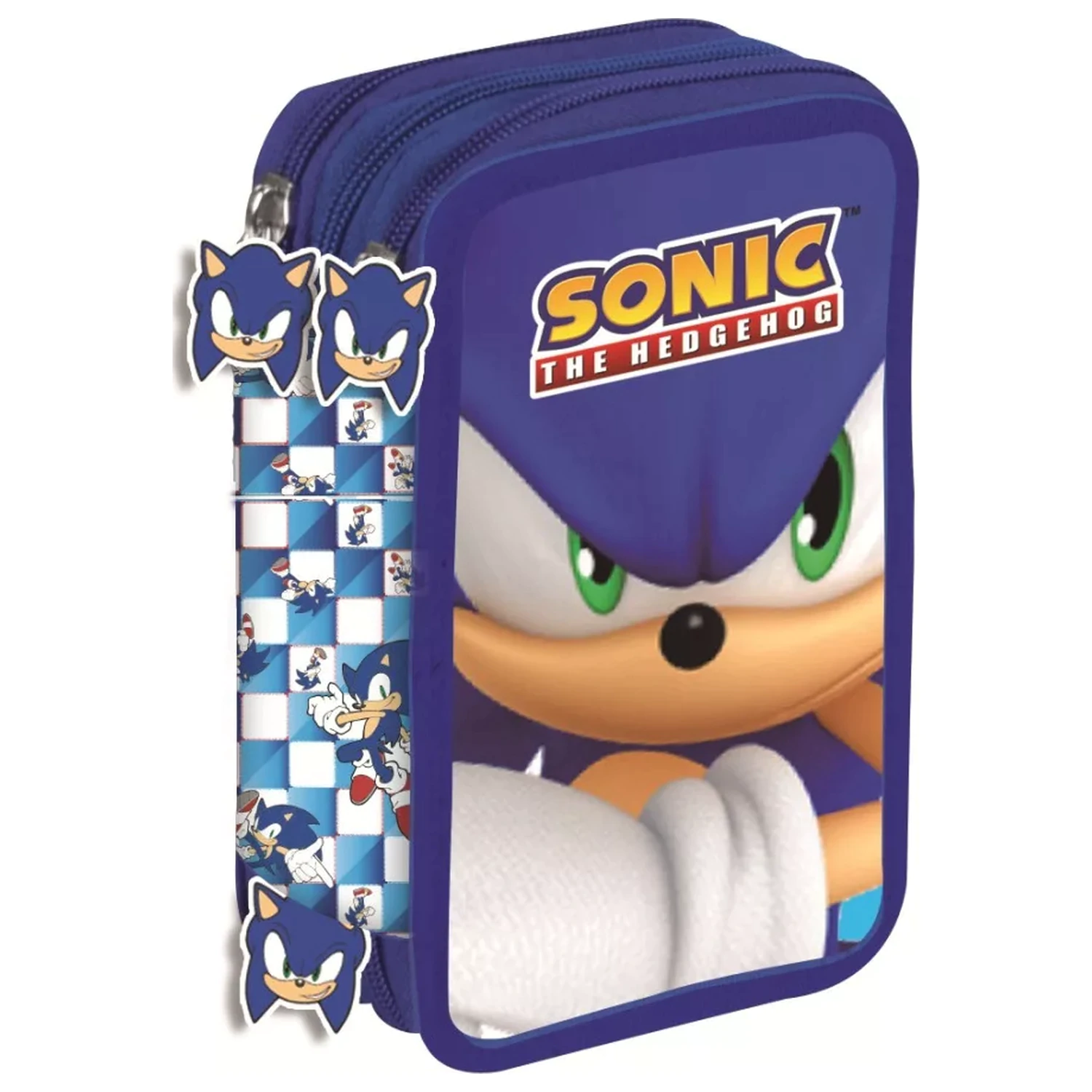 Sonic Modern 3-poziomowy piórnik z wyposażeniem zdjęcie produktu