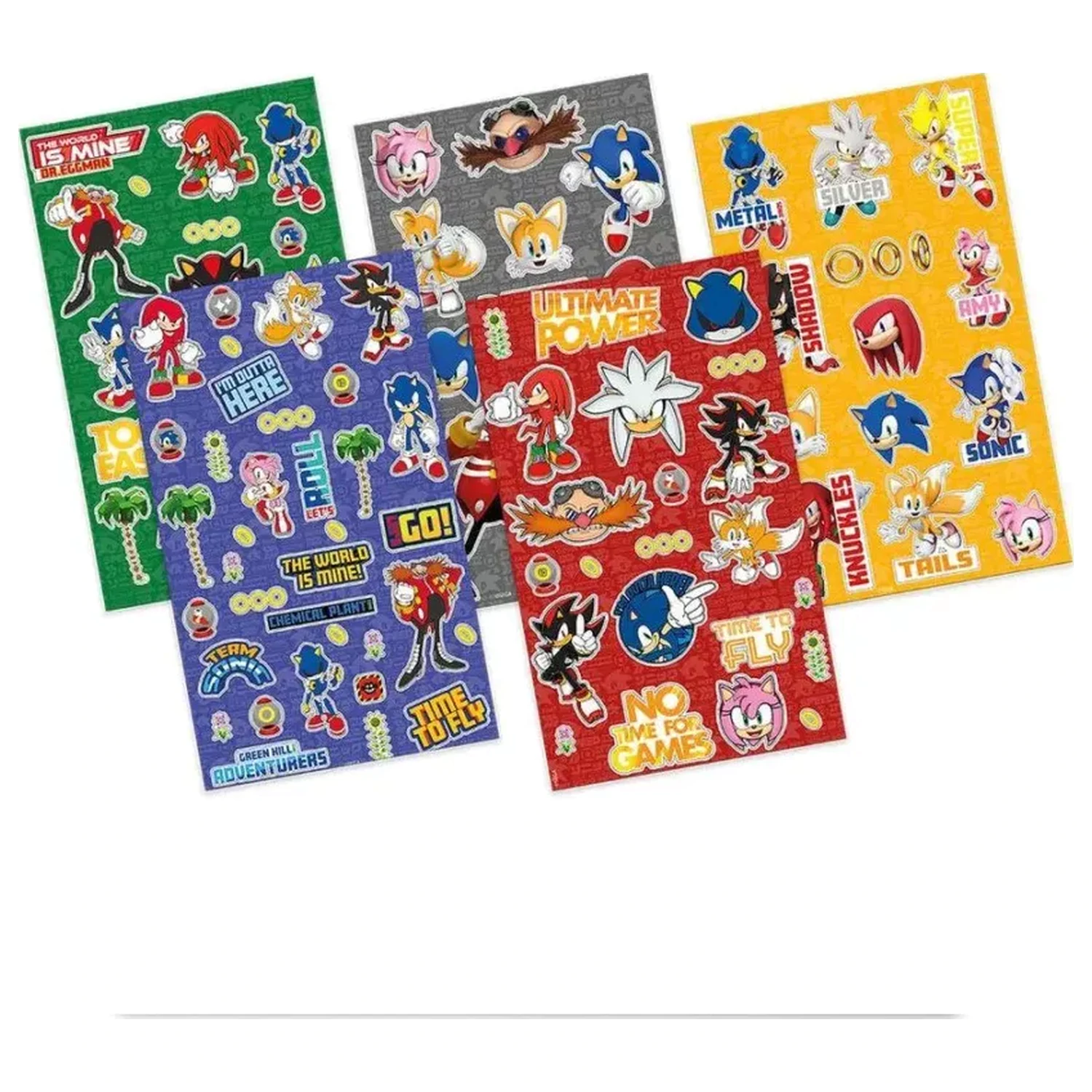 Zestaw 5 arkuszy naklejek Sonic Outta Here zdjęcie produktu