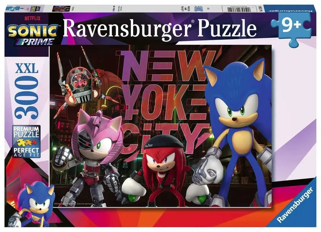 Sonic Prime Puzzle dla Dzieci XXL New York City (300 elementów) zdjęcie produktu
