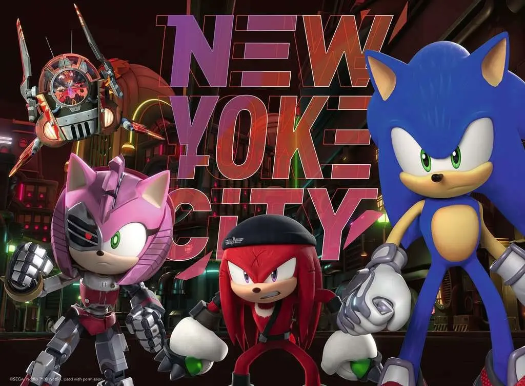 Sonic Prime Puzzle dla Dzieci XXL New York City (300 elementów) zdjęcie produktu