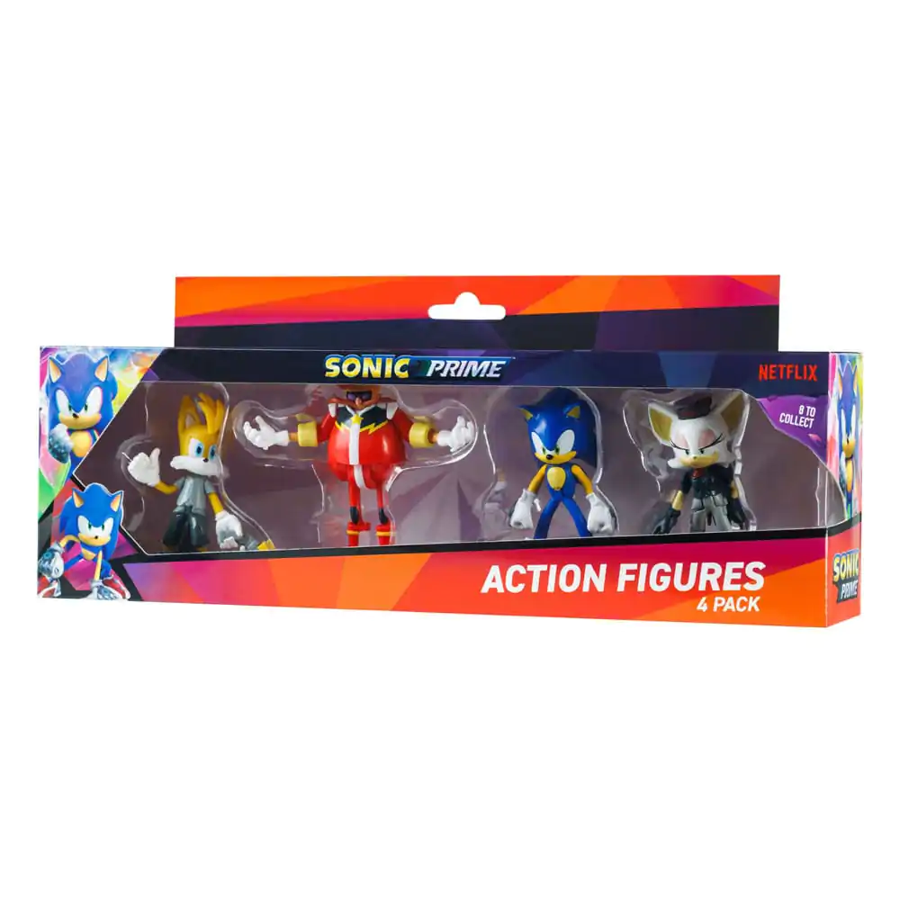 Sonic Prime Figurki Akcji 4-Pak S1 7 cm zdjęcie produktu