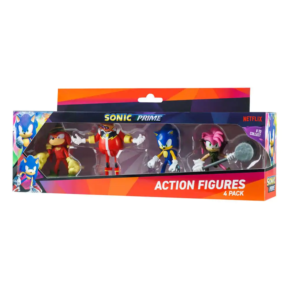 Sonic Prime Figurki Akcji 4-Pak S1 7 cm zdjęcie produktu