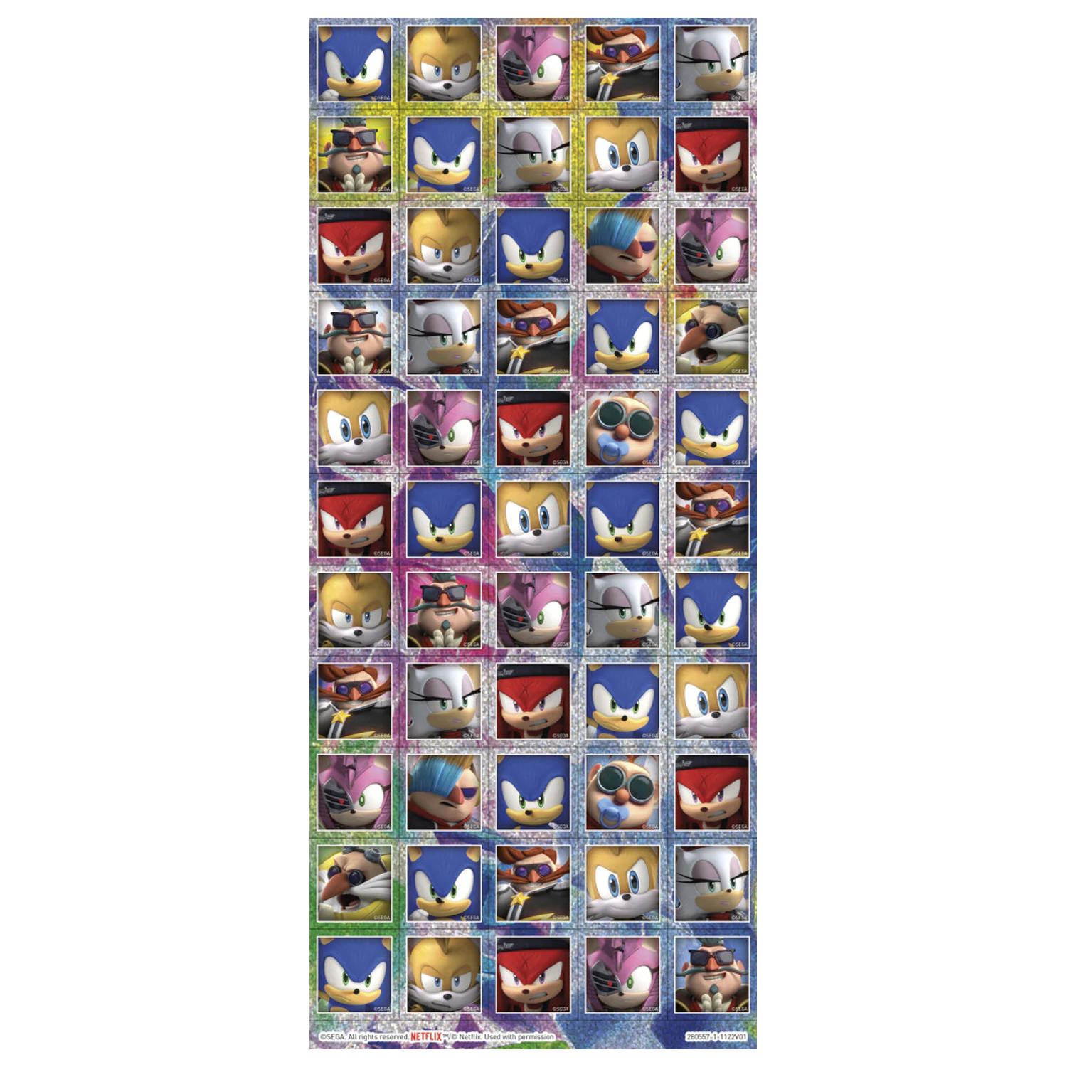 Sonic Prime Super Zestaw Naklejek z Zabawką zdjęcie produktu