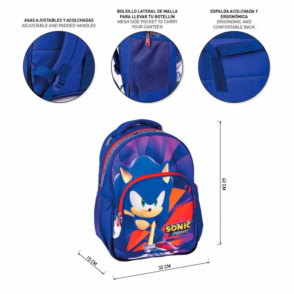 Plecak Sonic Prime 42 cm zdjęcie produktu