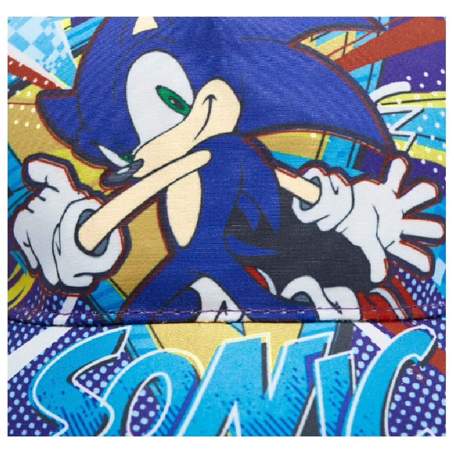 Sonic Ring Runner Blue Dziecięca czapka baseballowa 52 cm zdjęcie produktu