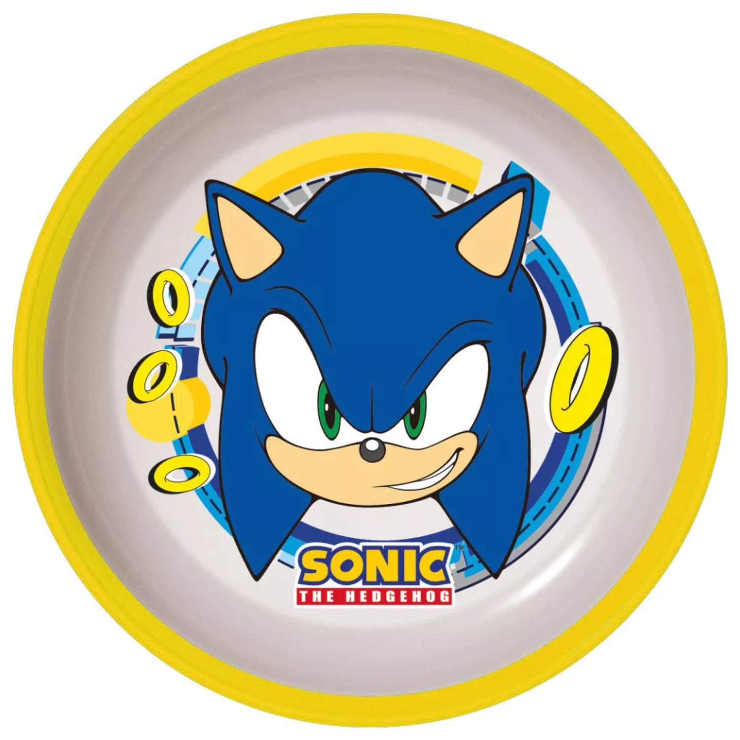 Sonic Rings non-slip mikrogłęboki talerz zdjęcie produktu