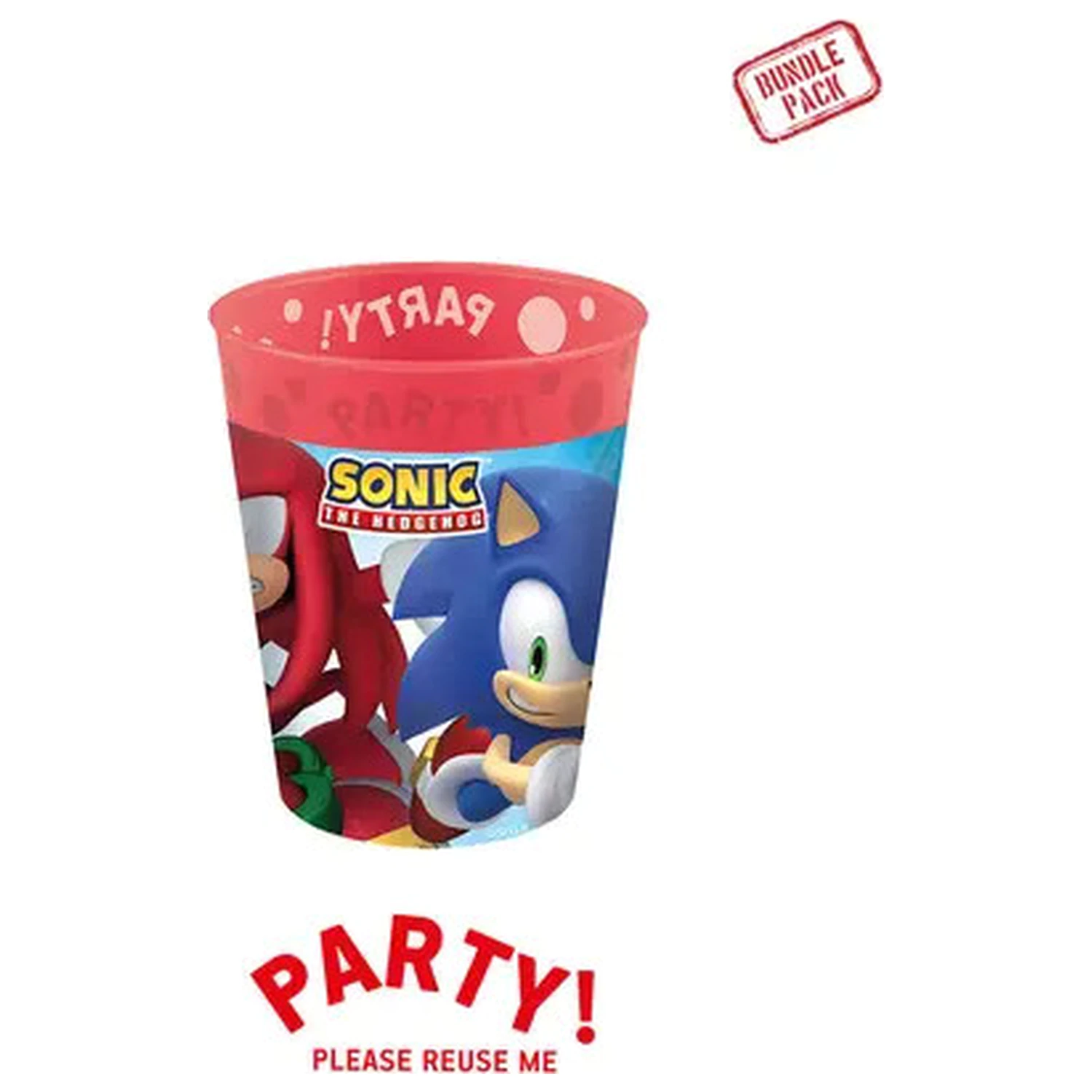Sonic the Hedgehog Sega micro premium zestaw plastikowych kubków 4 szt. 250 ml zdjęcie produktu