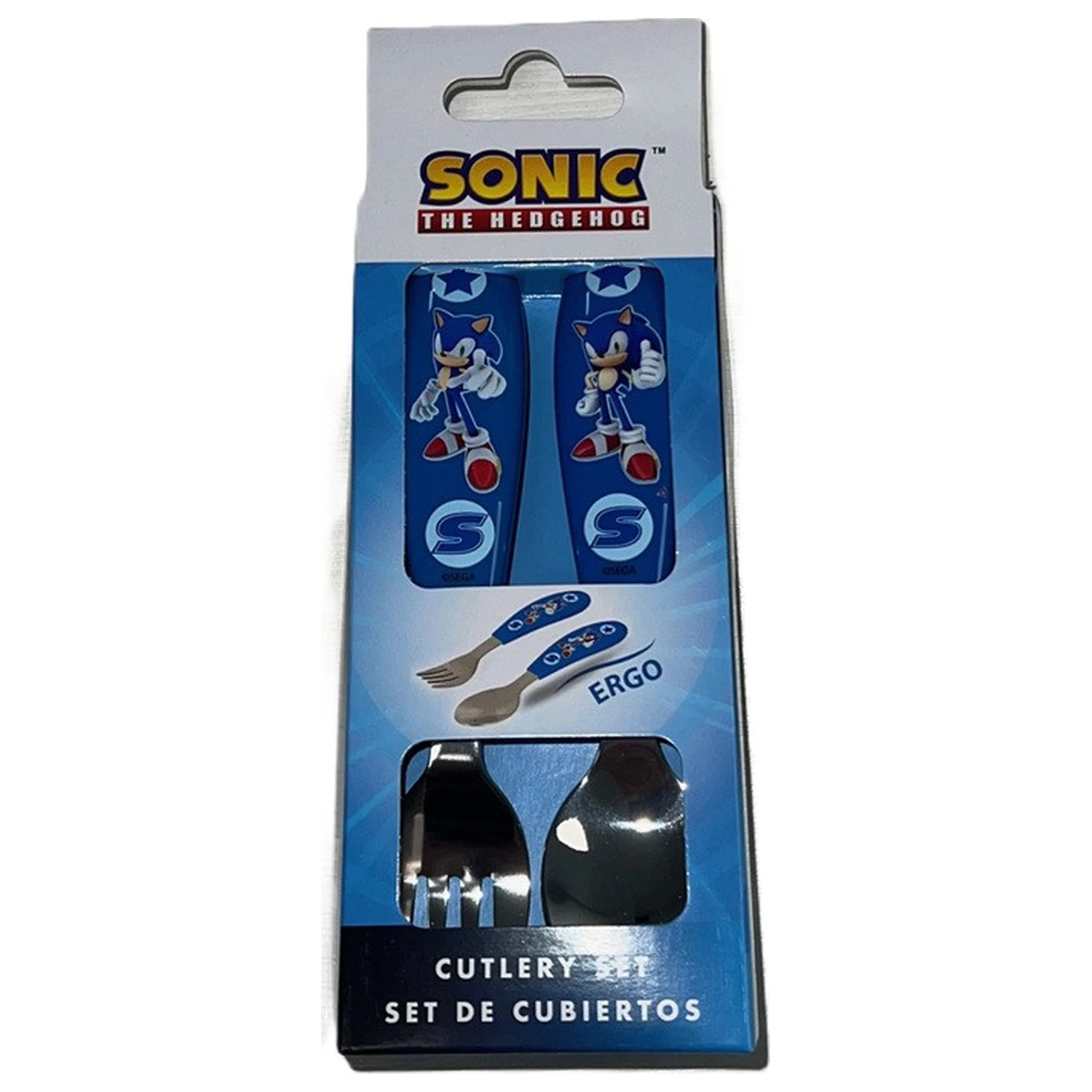 Sonic Speed Metal Ergo Cutlery Set - zestaw sztućców, 2-częściowy zdjęcie produktu