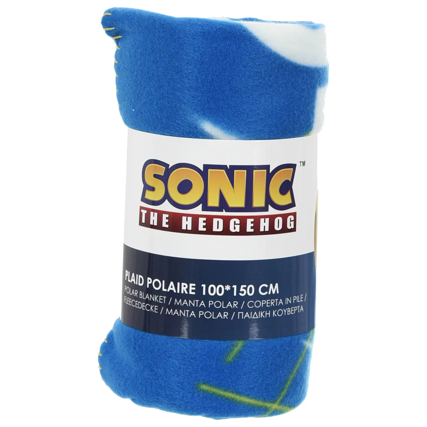 Koc z polaru Sonic Speed 100x150 cm zdjęcie produktu