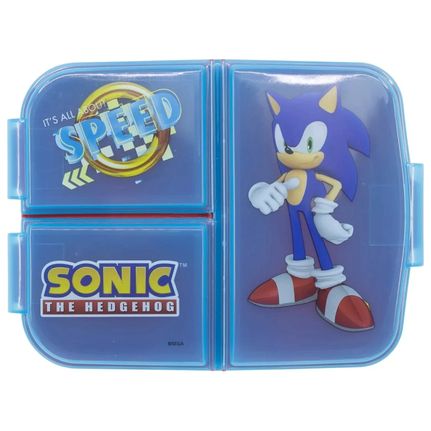 Sonic Speed Lunch Box, wielokomorowy, na kanapki zdjęcie produktu