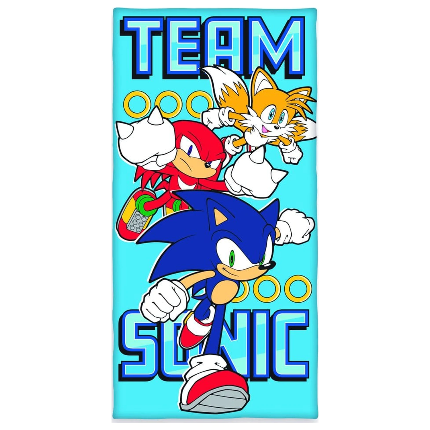 Ręcznik plażowy Sonic Team Sonic 70 x 140 cm zdjęcie produktu