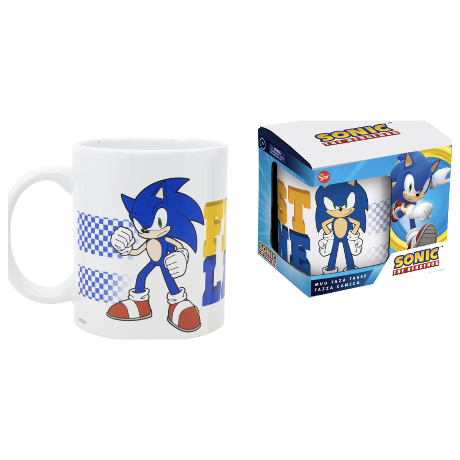 Sonic The Fat Lane Ceramiczny Kubek 325 ml zdjęcie produktu
