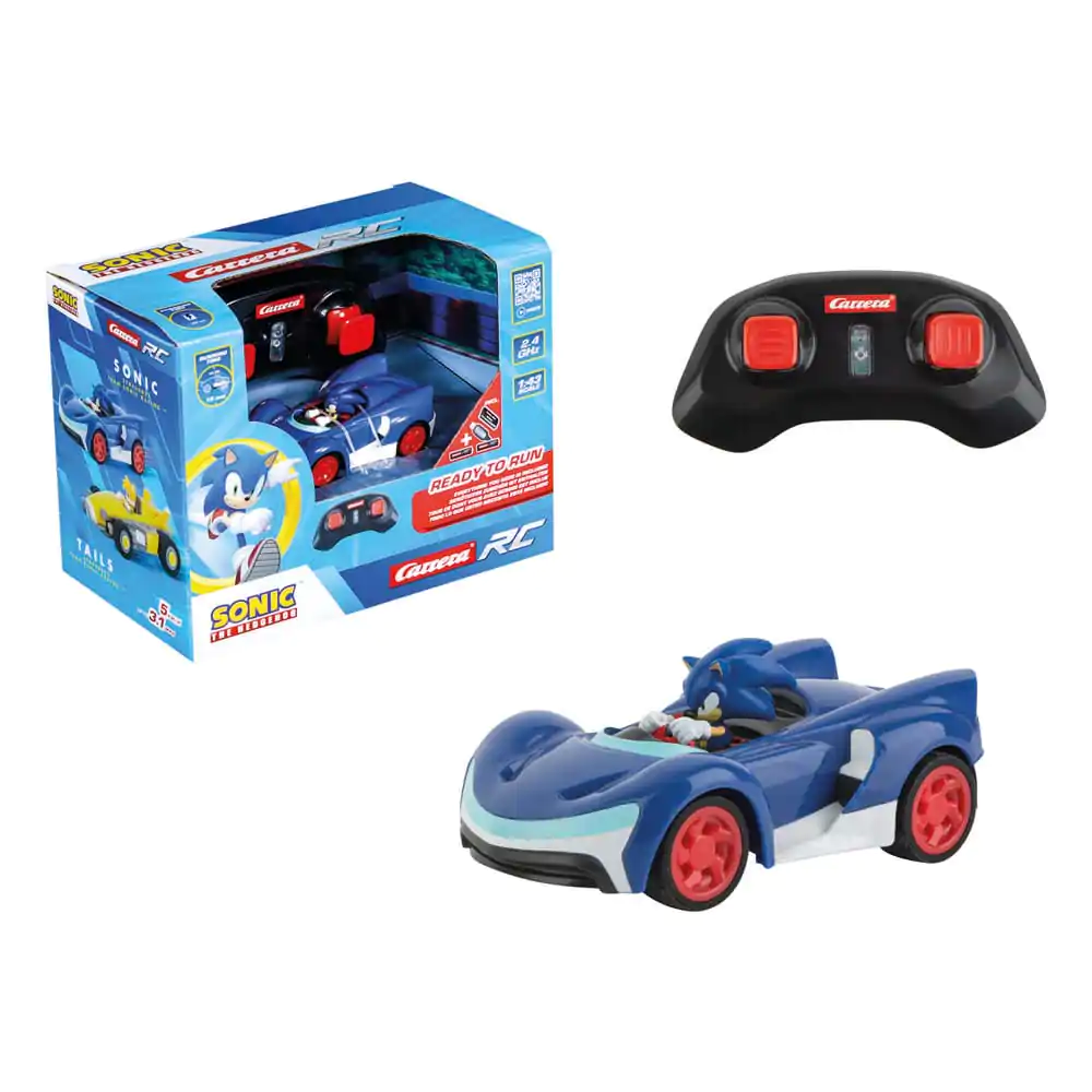 Sonic the Hedgehog Samochód zdalnie sterowany RC 1/43 2.4GHz Mini Sonic zdjęcie produktu