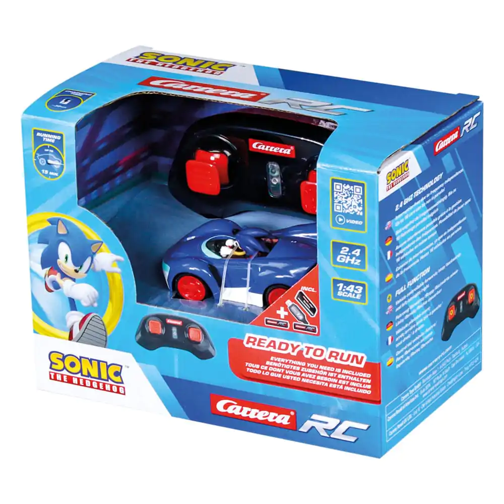 Sonic the Hedgehog Samochód zdalnie sterowany RC 1/43 2.4GHz Mini Sonic zdjęcie produktu