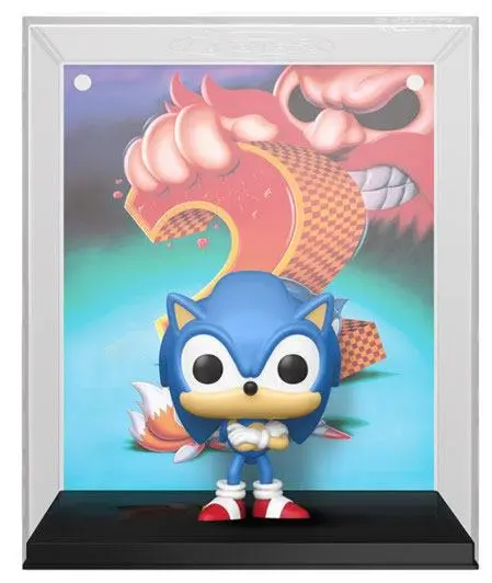 Sonic the Hedgehog 2 POP! Game Cover Figurka winylowa Sonic heo Exclusive 9 cm zdjęcie produktu