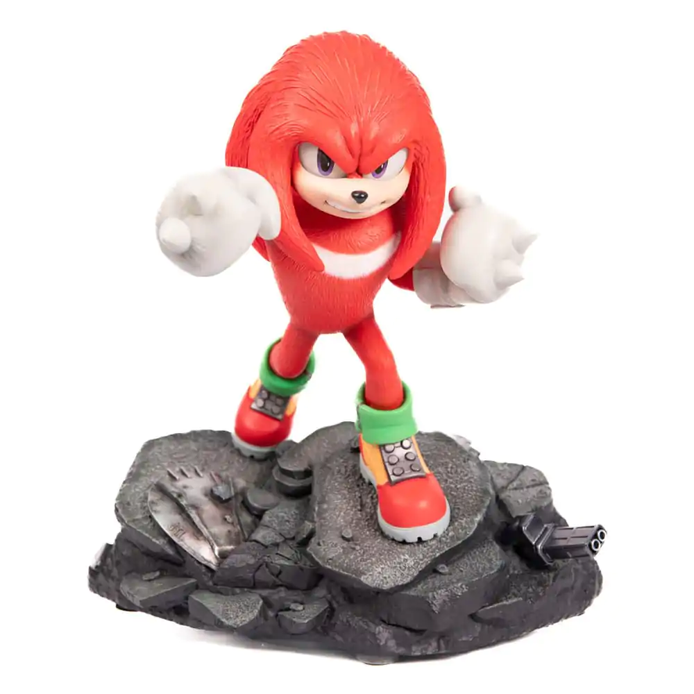 Sonic the Hedgehog 2 Statue Knuckles Standoff 30 cm Statua zdjęcie produktu