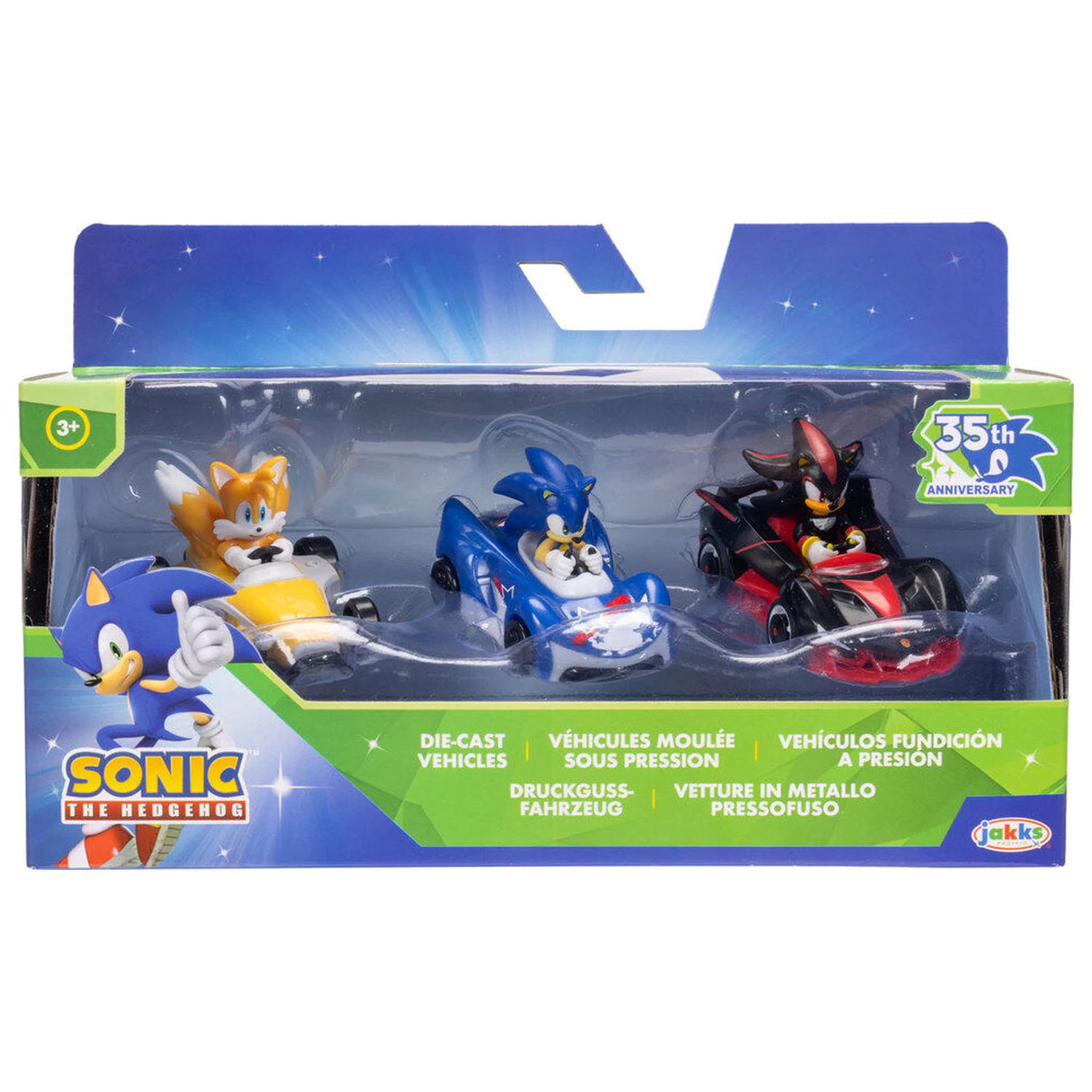 Sonic The Hedgehog pack 3 pojazdów zdjęcie produktu