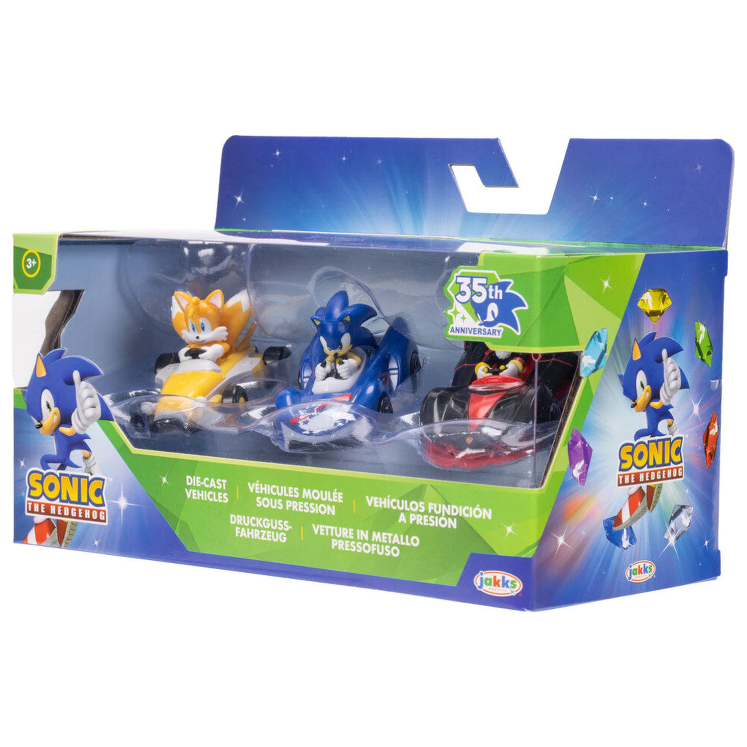 Sonic The Hedgehog pack 3 pojazdów zdjęcie produktu
