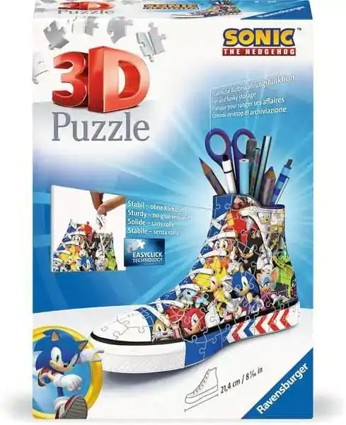 Sonic - The Hedgehog 3D Puzzle Trampek (108 elementów) zdjęcie produktu