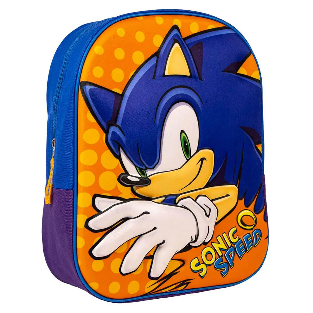 Plecak 3D Sonic The Hedgehog 31cm zdjęcie produktu