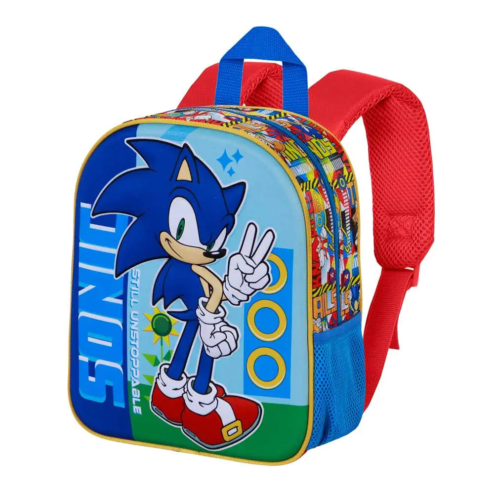 Plecak Sonic The Hedgehog 3D 31cm zdjęcie produktu