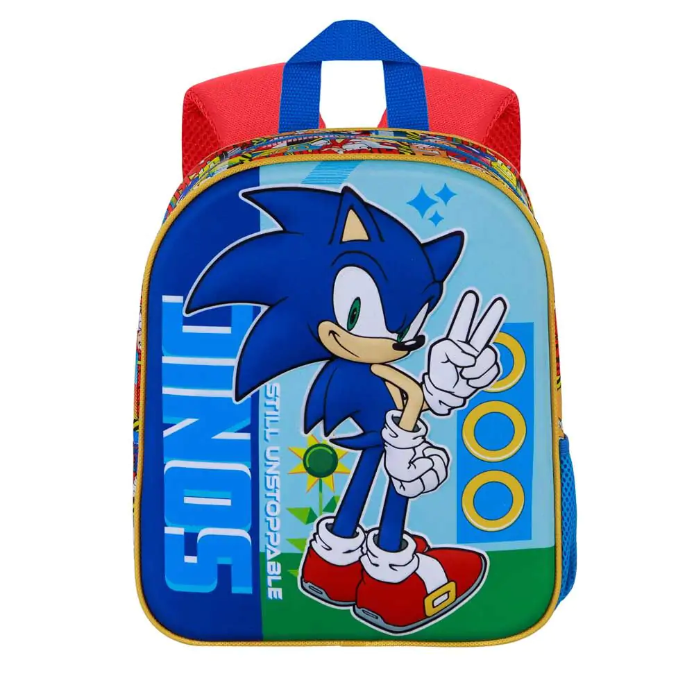 Plecak Sonic The Hedgehog 3D 31cm zdjęcie produktu