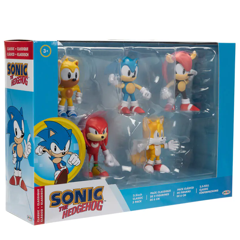 Sonic the Hedgehog – zestaw 5 figurek 6 cm zdjęcie produktu