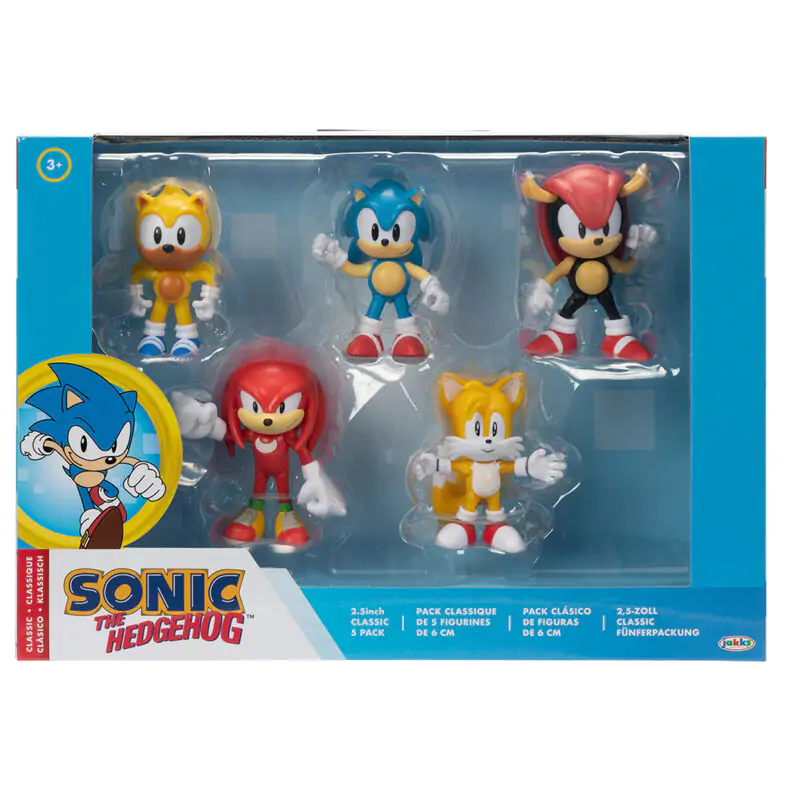 Sonic the Hedgehog – zestaw 5 figurek 6 cm zdjęcie produktu