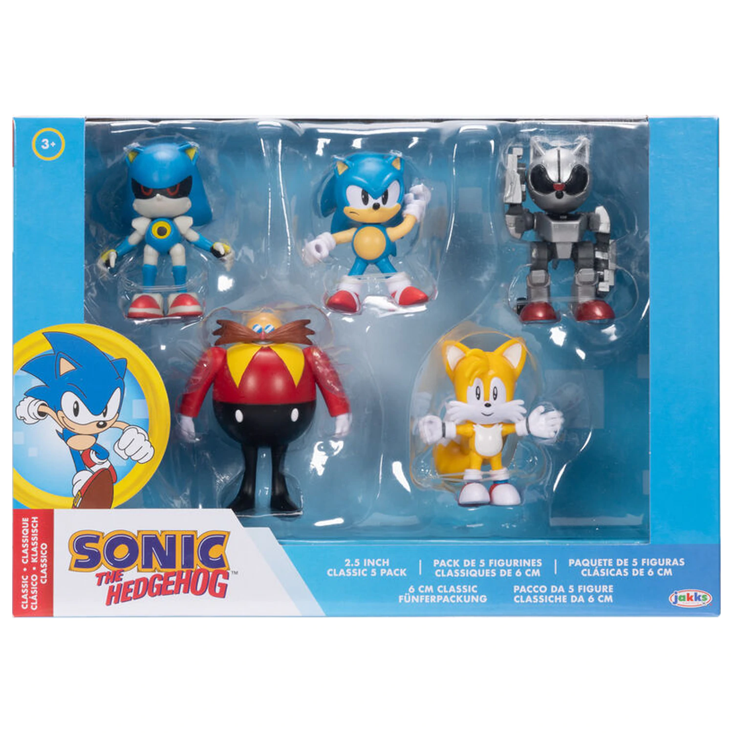 Sonic the Hedgehog zestaw 5 figurek 6cm zdjęcie produktu
