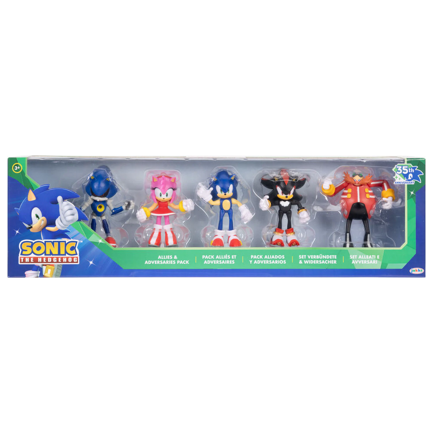 Sonic The Hedgehog zestaw 5 figurek 6cm zdjęcie produktu
