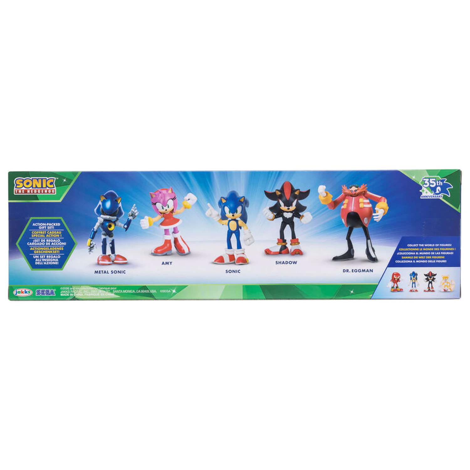 Sonic The Hedgehog zestaw 5 figurek 6cm zdjęcie produktu