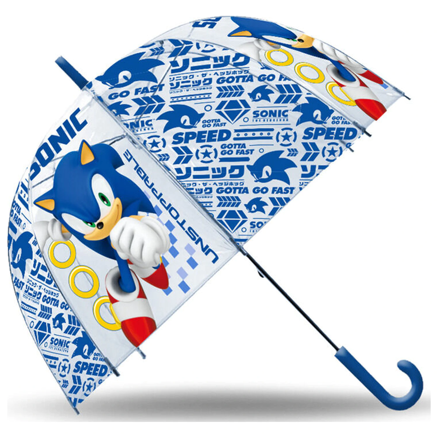 Sonic the Hedgehog transparentna parasolka zdjęcie produktu