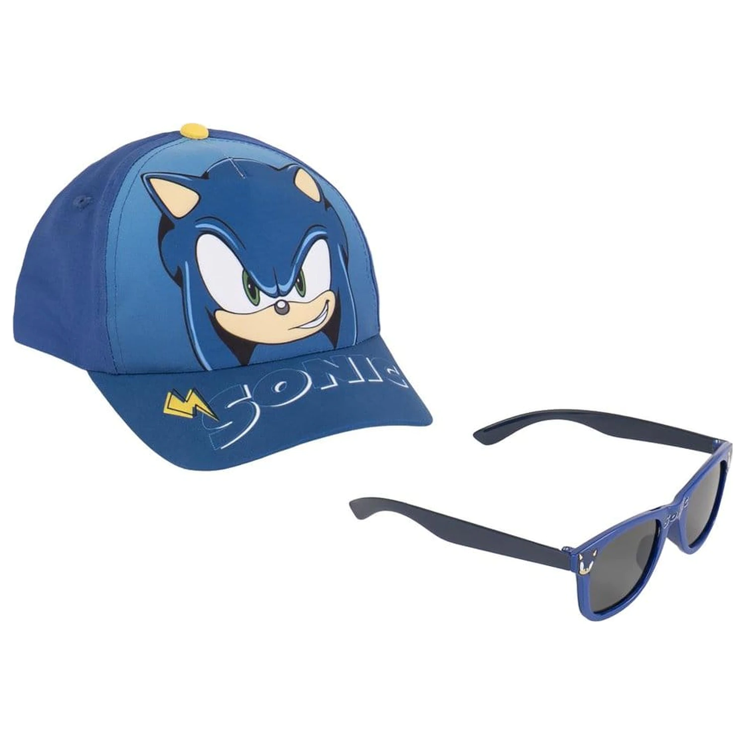 Zestaw Sonic The Hedgehog z czapką baseballową i okularami przeciwsłonecznymi 53 cm zdjęcie produktu