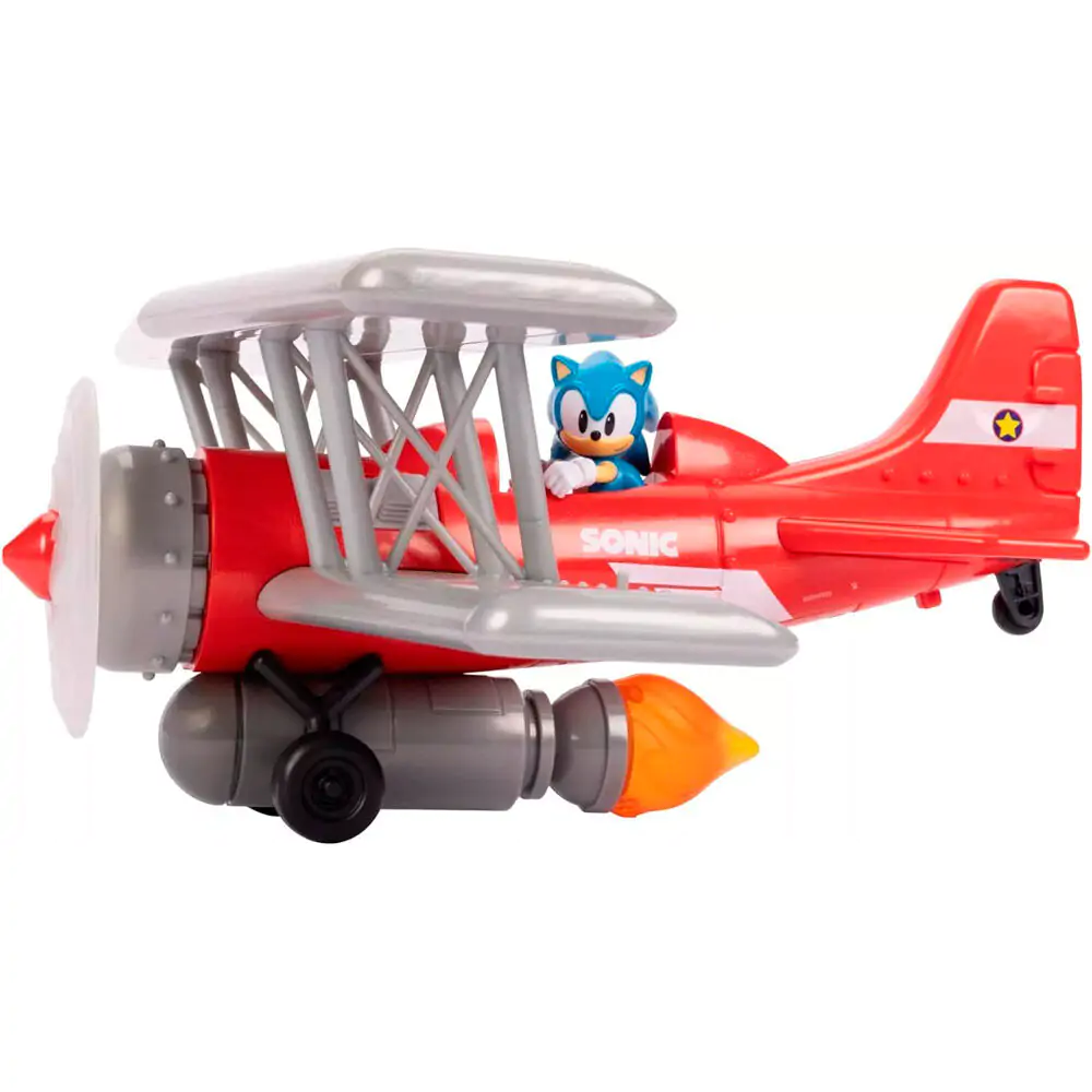 Sonic - The Hedgehog Mini Figure Playset Biplane 6 cm zdjęcie produktu