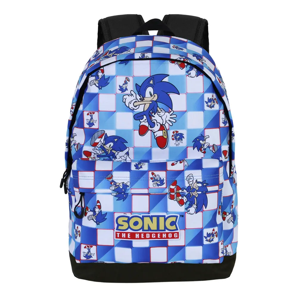 Sonic The Hedgehog Niebieski Plecak płaski 41 cm zdjęcie produktu