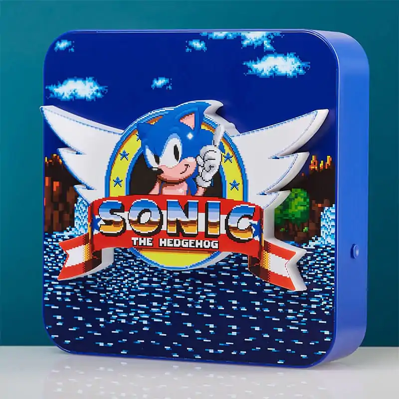 Sonic - The Hedgehog trójwymiarowa lampka Classic Sonic zdjęcie produktu