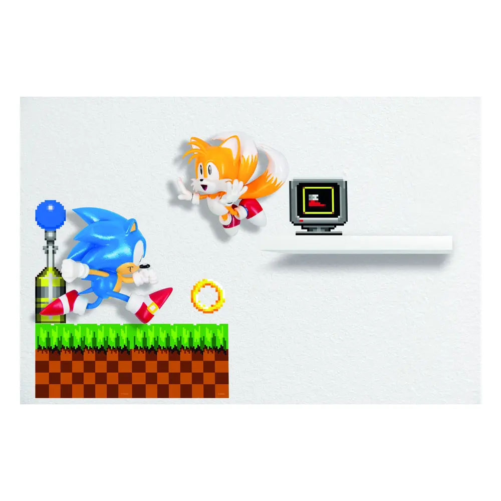 Sonic the Hedgehog Comic On´s Dekoracja ścienna Sonic i Miles "Tails" Prower zdjęcie produktu