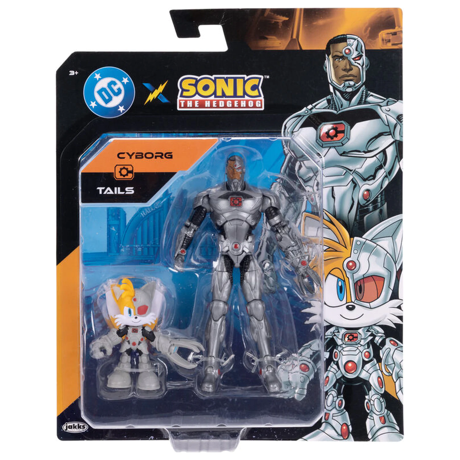 Sonic The Hedgehog Cyborg & Tails zestaw 2 figurek zdjęcie produktu
