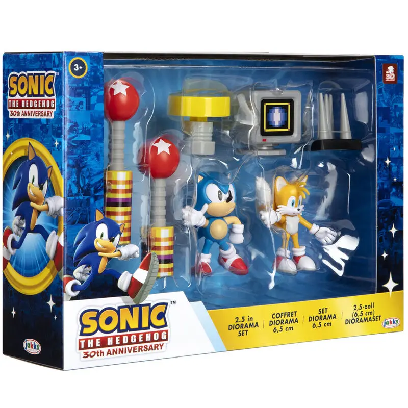 Sonic The Hedgehog Diorama zestaw zdjęcie produktu