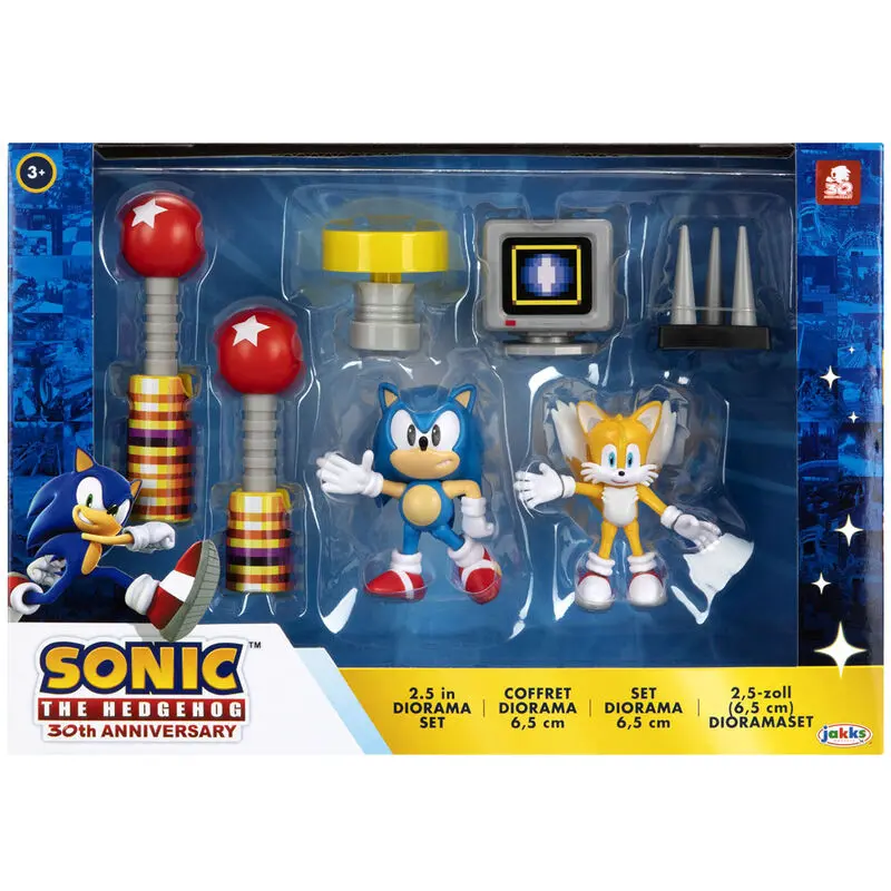 Sonic The Hedgehog Diorama zestaw zdjęcie produktu